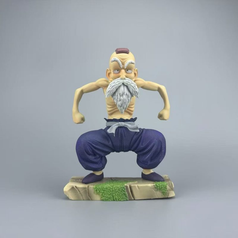 Vintage Collectible Figurines - Slim Master Roshi Action Figure Dragon