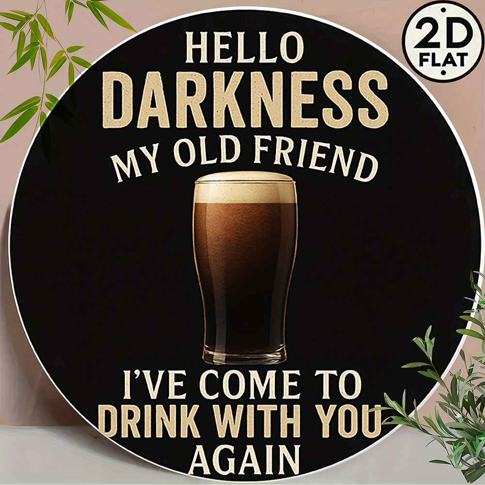 Vintage Collectible Signs - 1pc Vintage Irish Pub Decor -