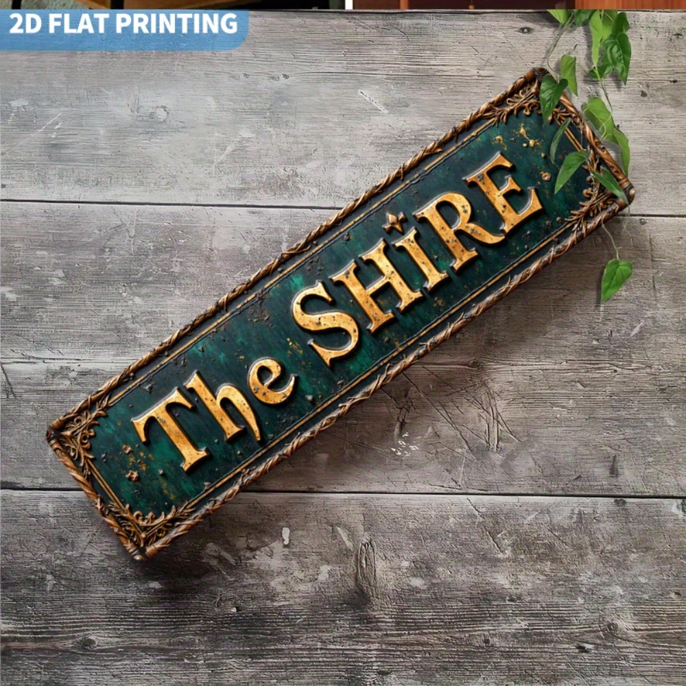 Vintage Collectible Signs - The Shire Vintage Metal Wall Sign