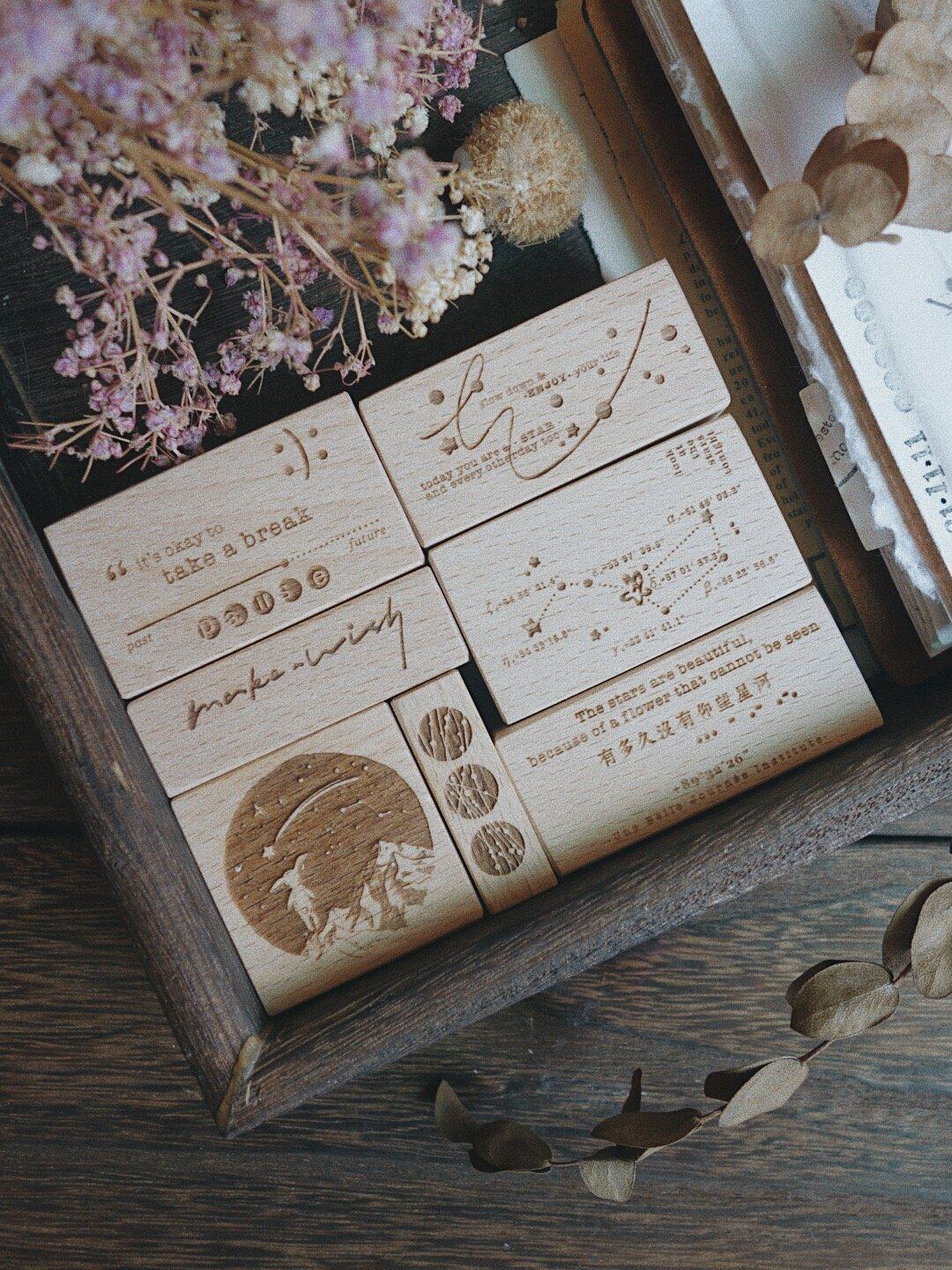 Vintage Collectible Stamps - Sissi Studio Vintage Looking Up The