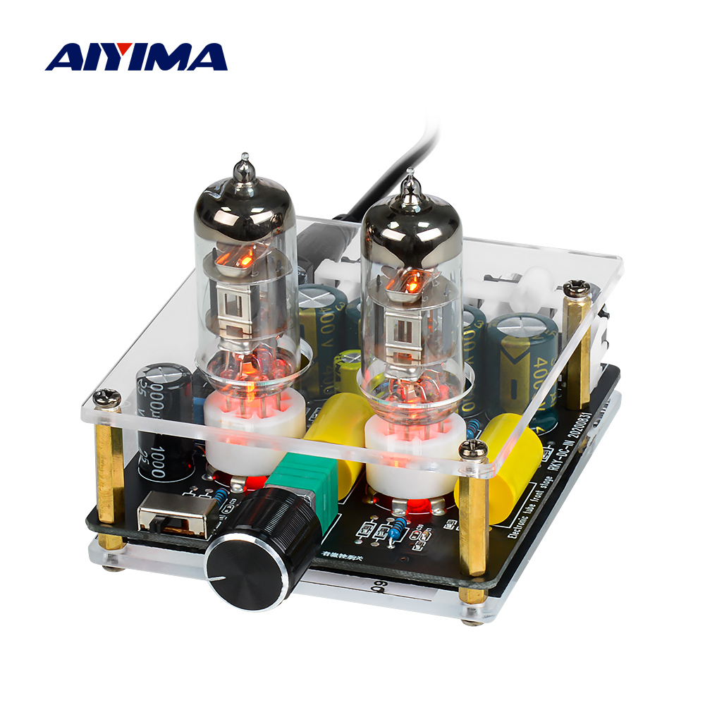 Tube Amplifier Part - AIYIMA Upgraded 6A2 Tube Preamplifier Amplifiers