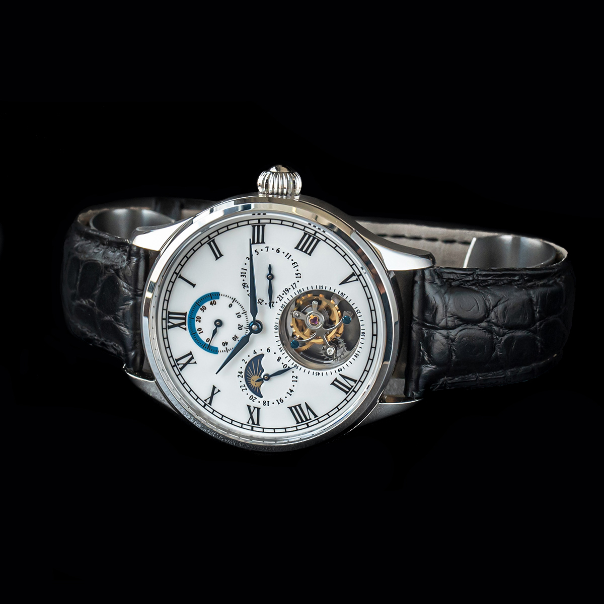 Sugess Men Luxury Tourbillon W - Vintage Watch Crystal 评论和价格