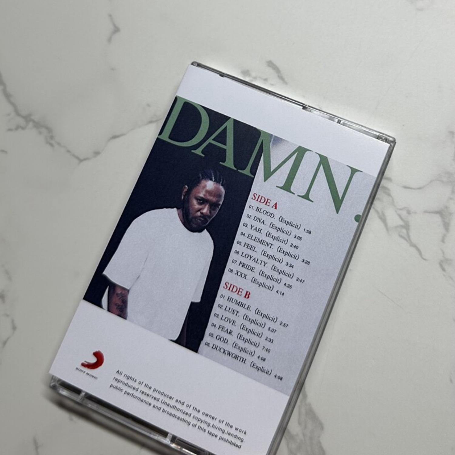 Kendrick Lamar DAMN. Conscious - Vintage Collection 评论和价格