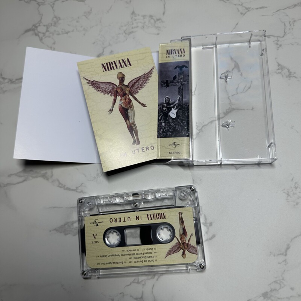 Nirvana in Utero Cassette Tape - Vintage Collection 评论和价格