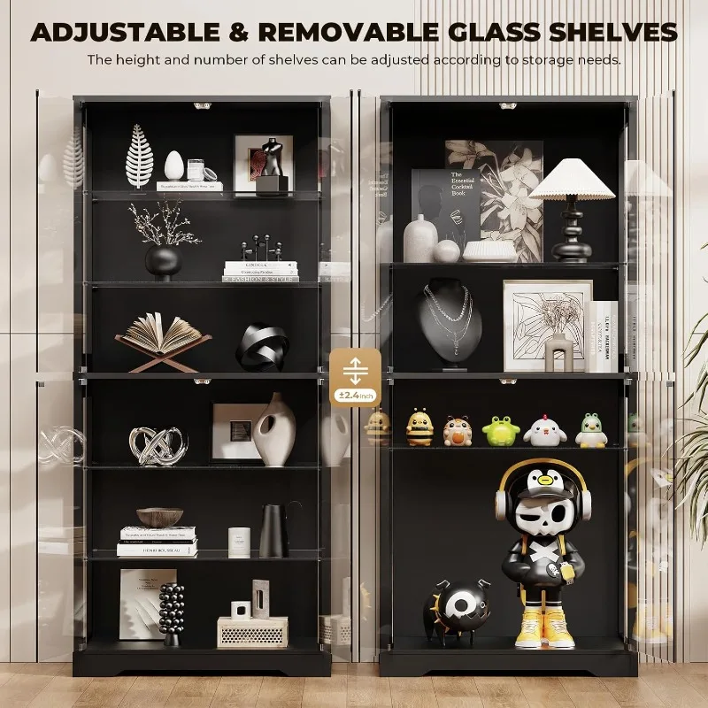 BROTTAR Display Cabinet with G - Collectible Collection 评论和价格