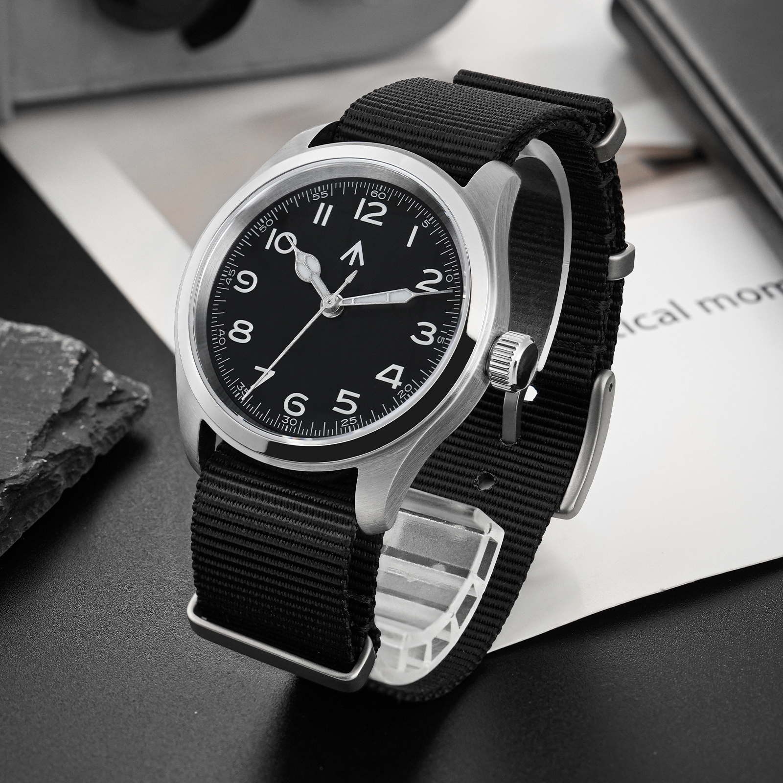 Militado ML08 Field Watch VH31 - Vintage Watch Crystal 评论和价格