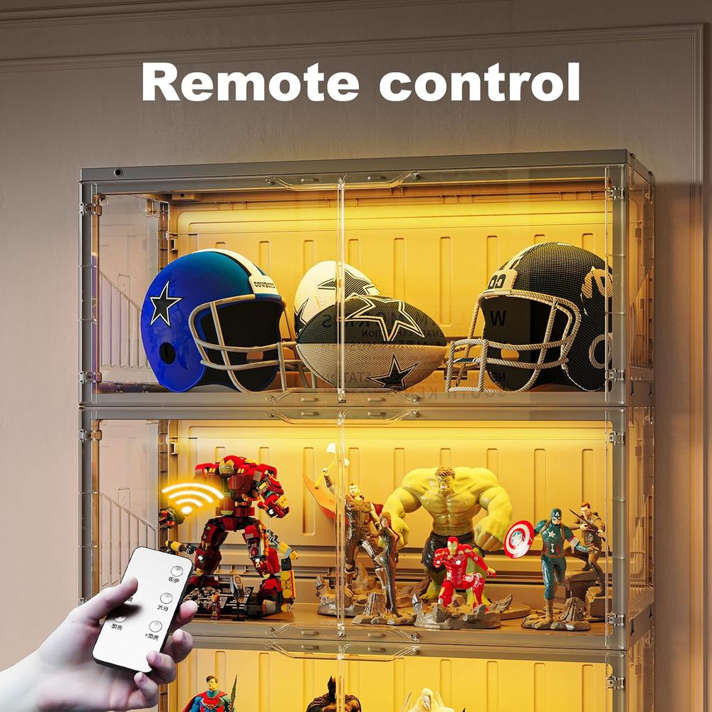 Black Glass Display Case with  - Collectible Collection 评论和价格
