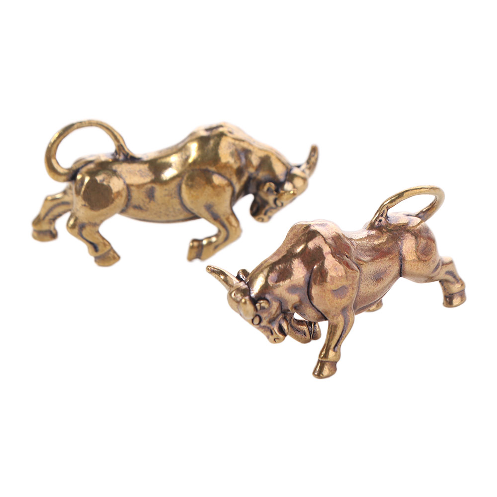 2pcs Vintage Brass Bullfightin - Vintage Collectible Figurines 评论和价格