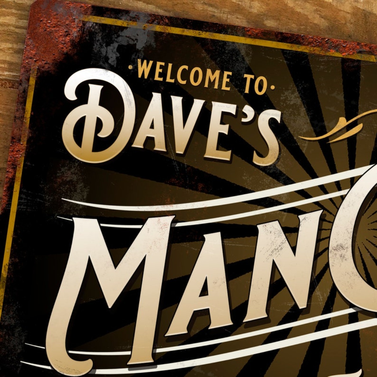 Custom Personalised Vintage Ma - Vintage Collectible Signs 评论和价格