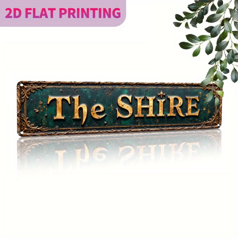 The Shire Vintage Metal Wall S - Vintage Collectible Signs 评论和价格