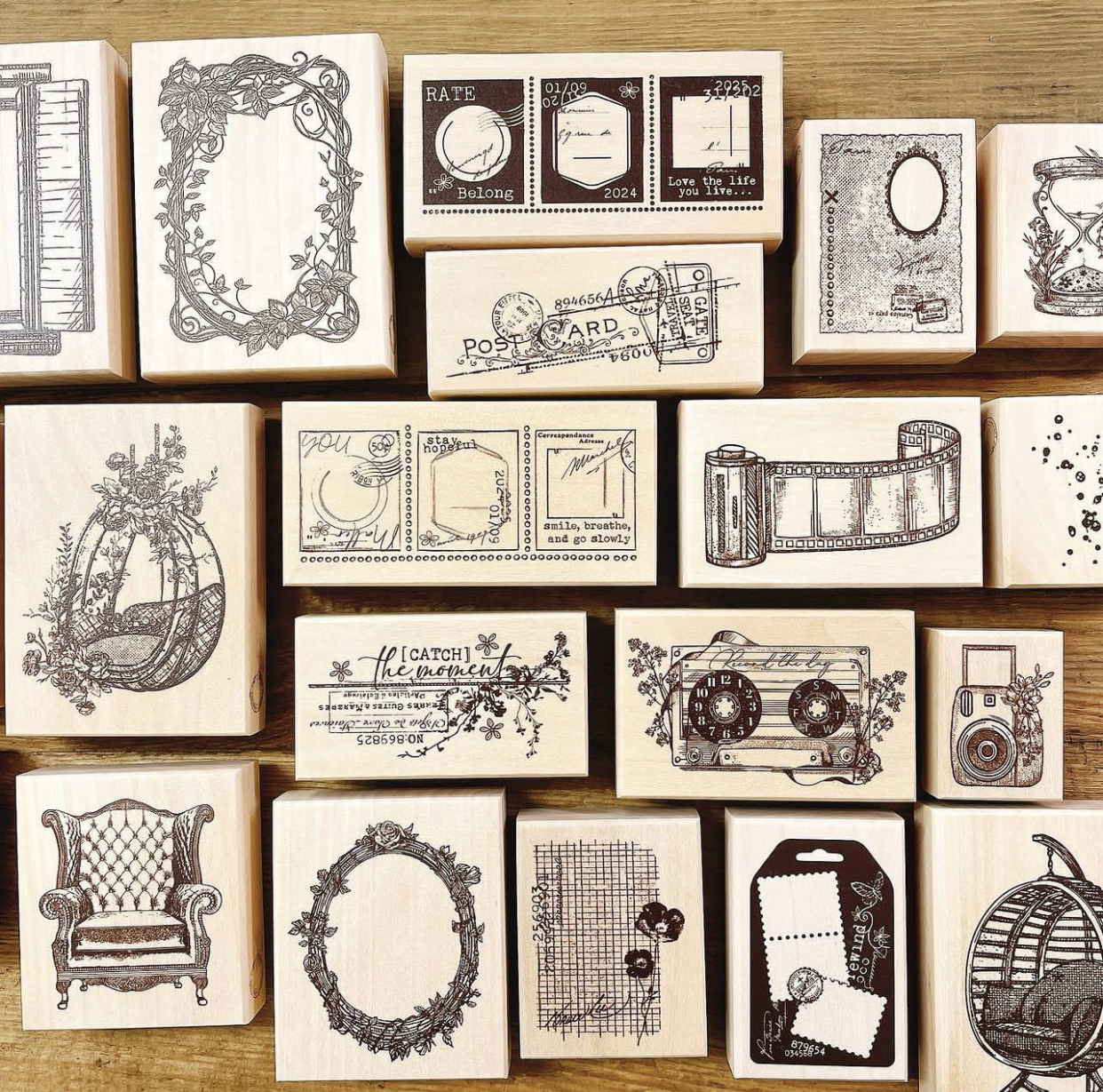 JP Vintage Slow Living Catch T - Vintage Collectible Stamps 评论和价格