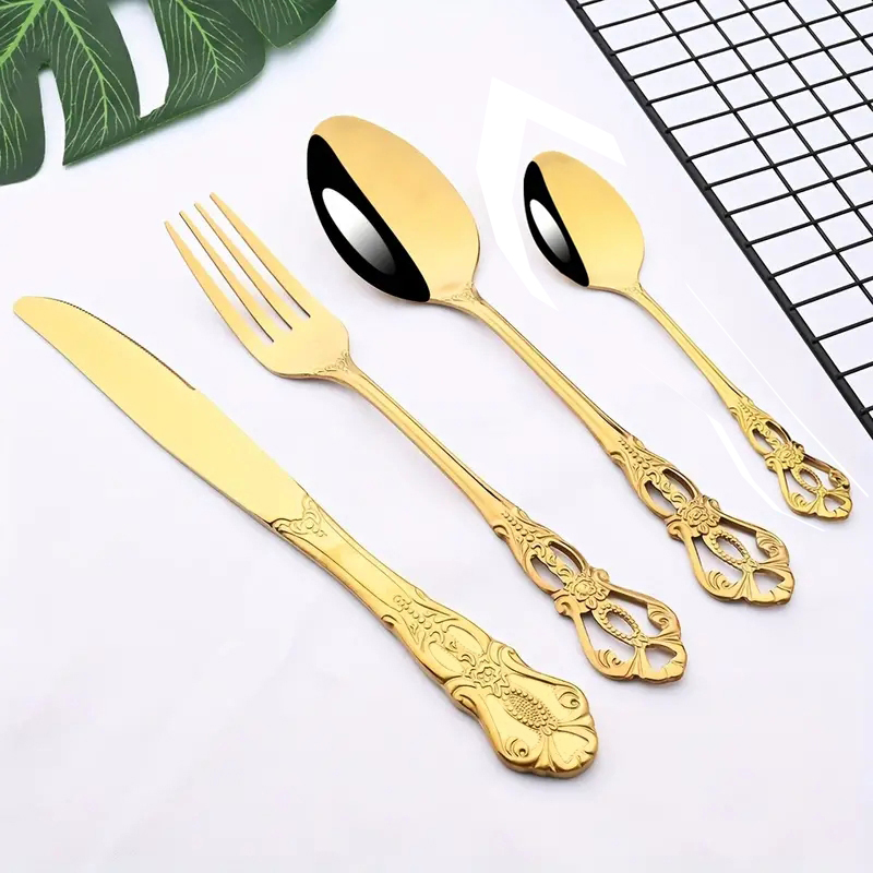 4/24pcs Elegant and durable vi - Vintage Collectible Spoons 评论和价格