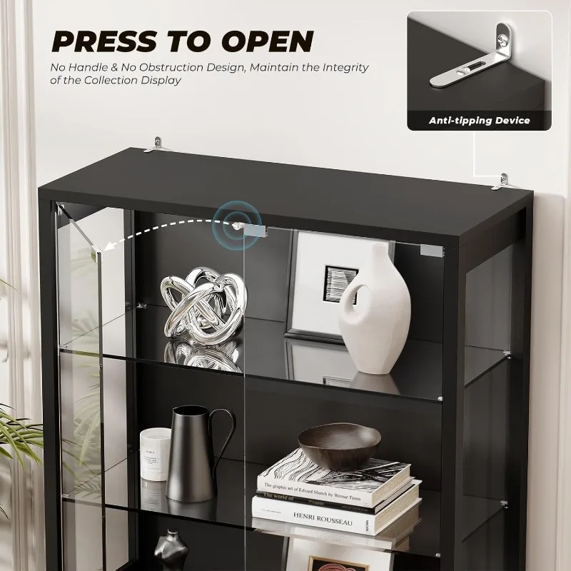 BROTTAR Display Cabinet with G - Collectible Collection 评论和价格