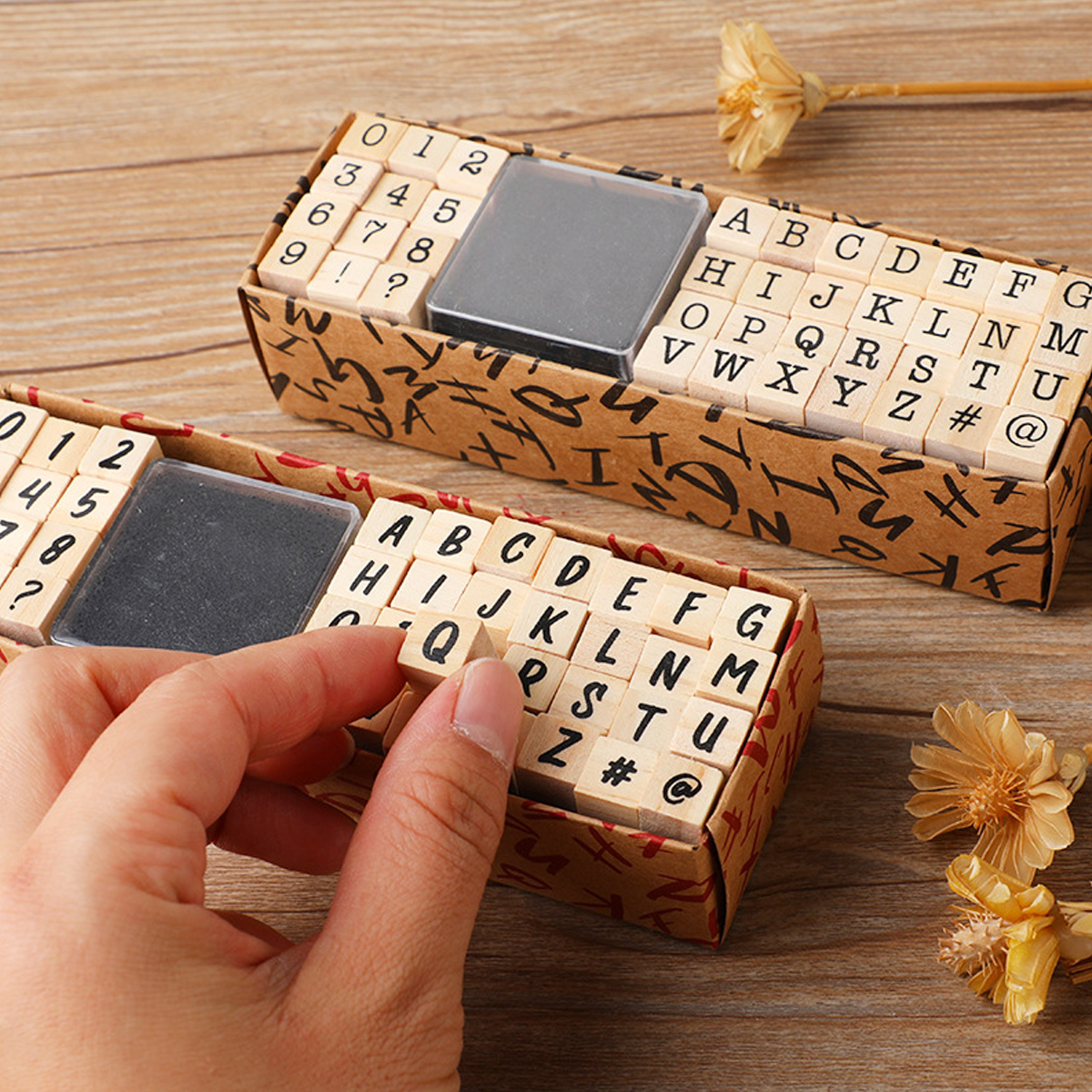 40Pcs Alphabet Stamps Vintage  - Vintage Collectible Stamps 评论和价格