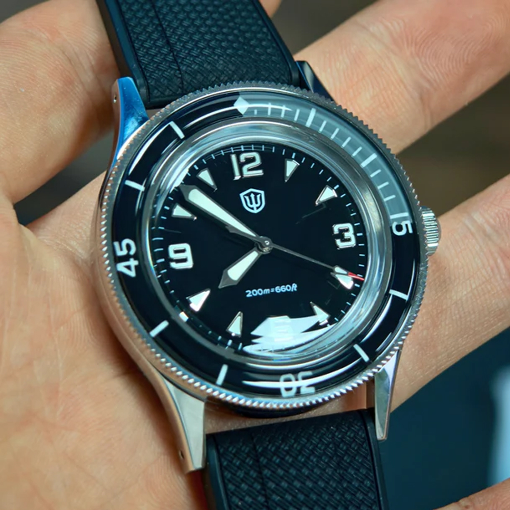 Watchdives WD50Q New  Watch St - Vintage Watch Crystal 评论和价格