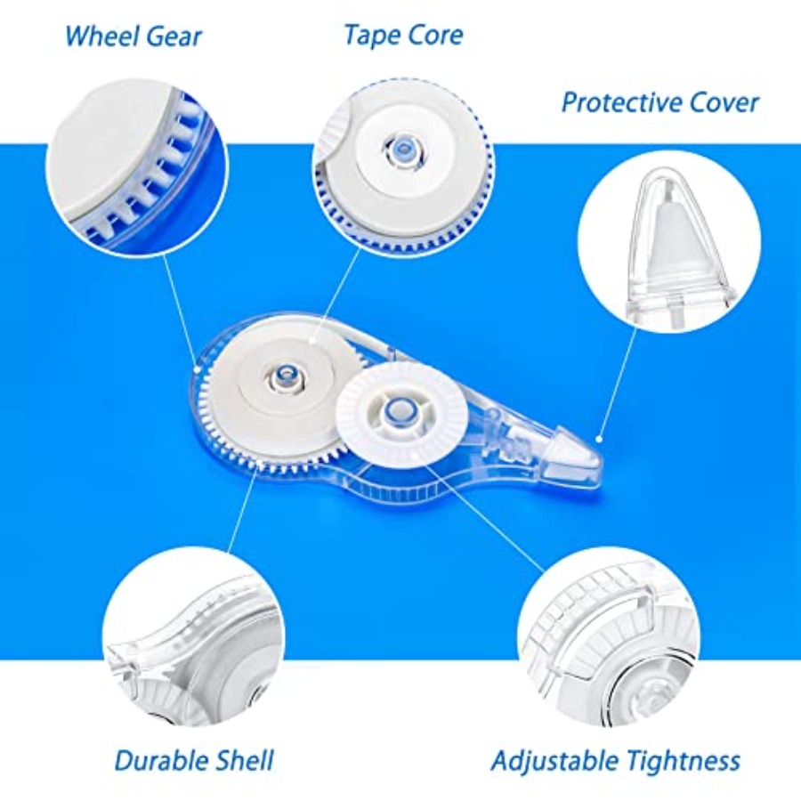 White Correction Tape 10 Pack, - Instant Film Pack 评论和价格