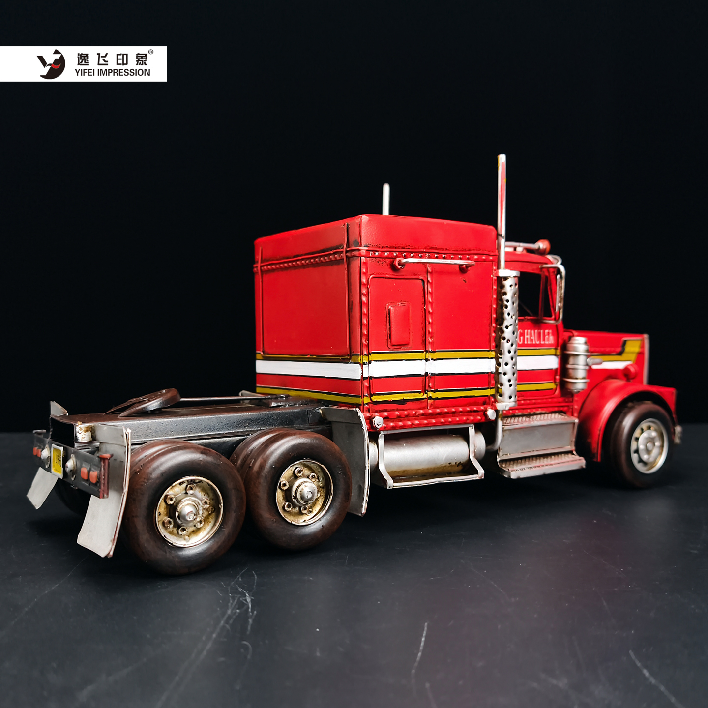 Vintage Red Semi Truck Iron Ar - Vintage Collectible Trucks 评论和价格