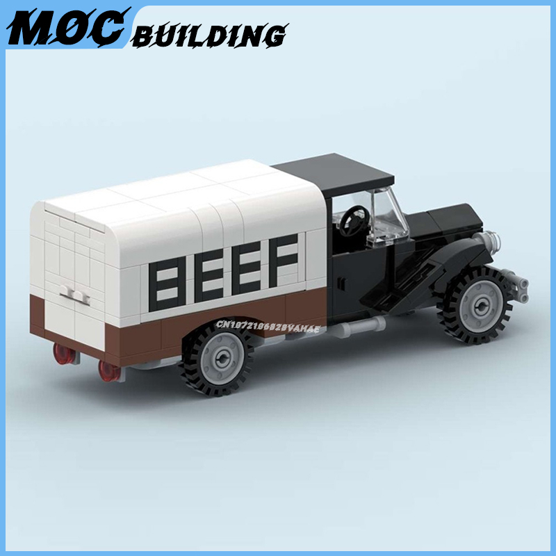 MOC Building Blocks City Vinta - Vintage Collectible Trucks 评论和价格