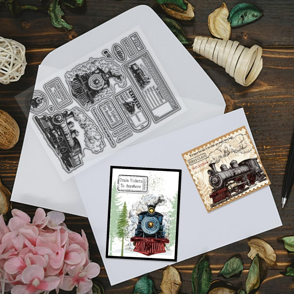Vintage Train Tickets Clear St - Vintage Collectible Stamps 评论和价格