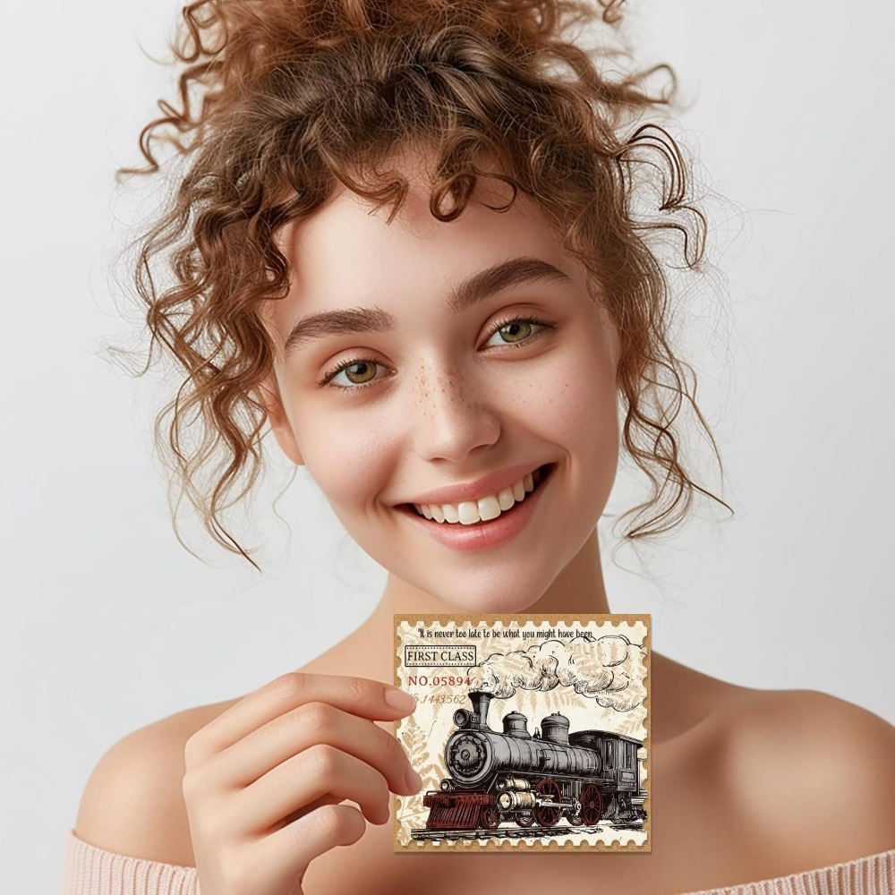 Vintage Train Tickets Clear St - Vintage Collectible Stamps 评论和价格