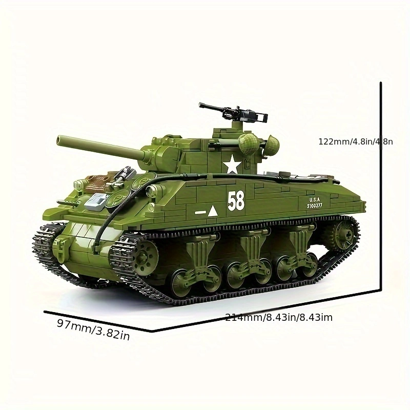 1000+PCS Vintage Tank Building - Vintage Collectible Trucks 评论和价格