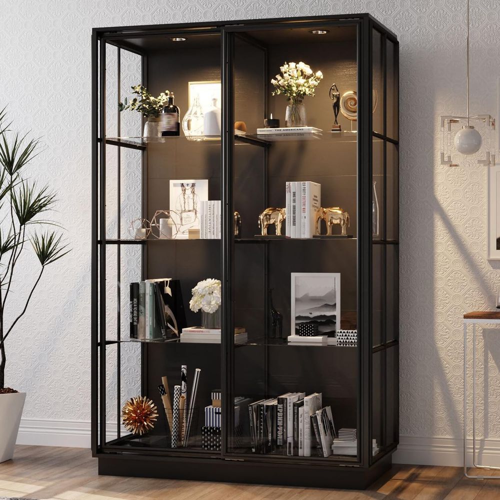 Illuminated Tall Display Cabin - Collectible Collection 评论和价格