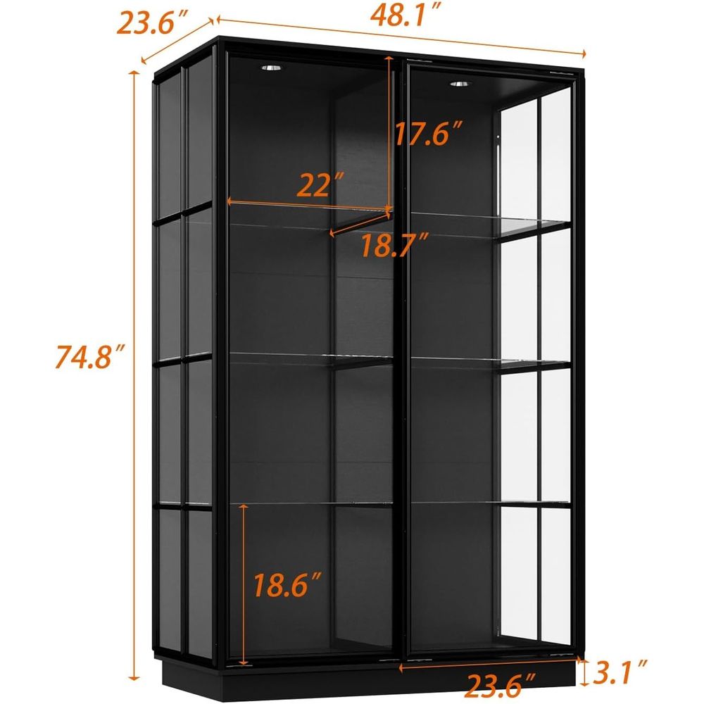 Illuminated Tall Display Cabin - Collectible Collection 评论和价格