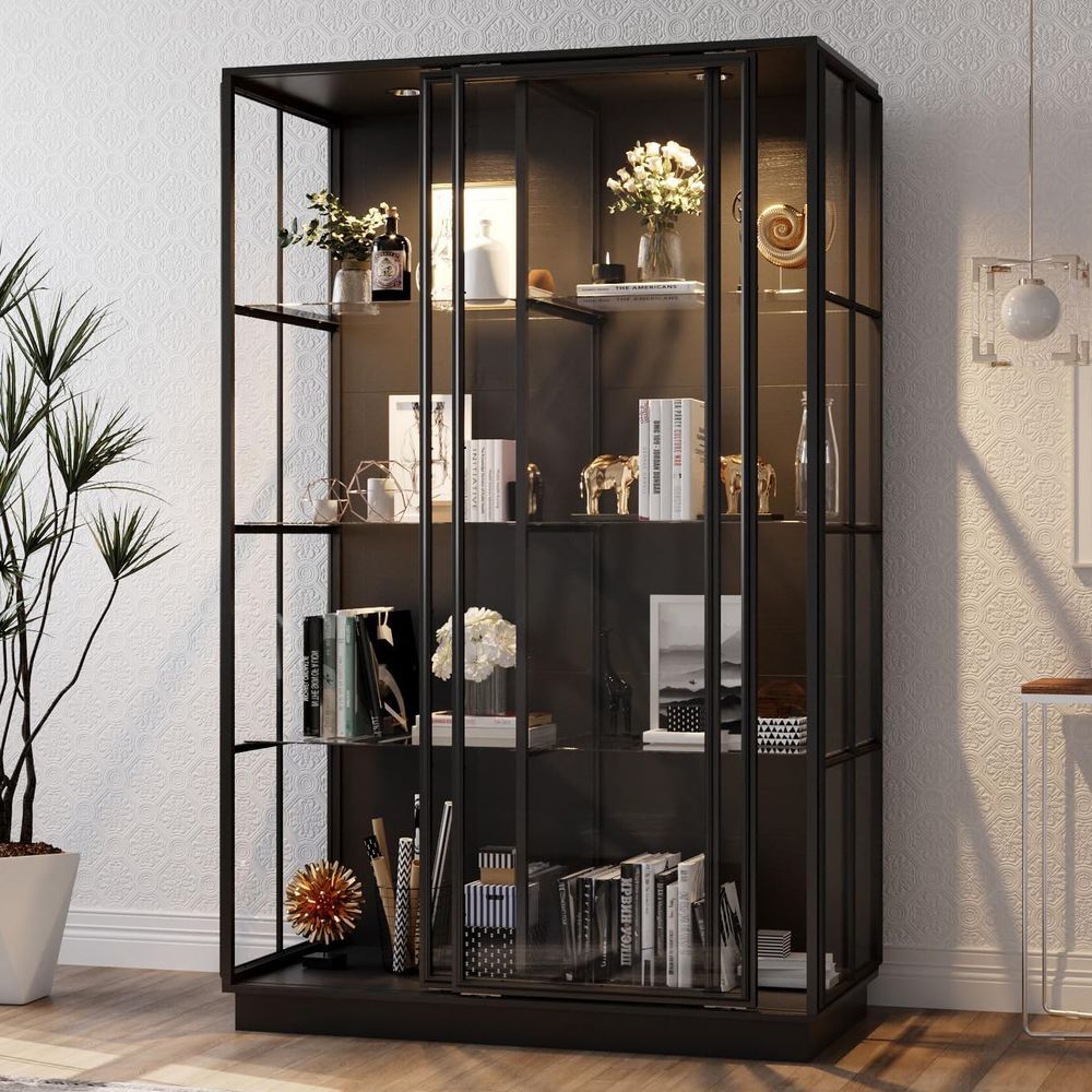 Illuminated Tall Display Cabin - Collectible Collection 评论和价格