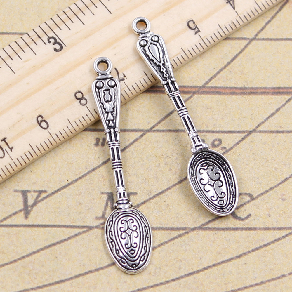 20pcs Charms Pattern Spoon 48x - Vintage Collectible Spoons 评论和价格
