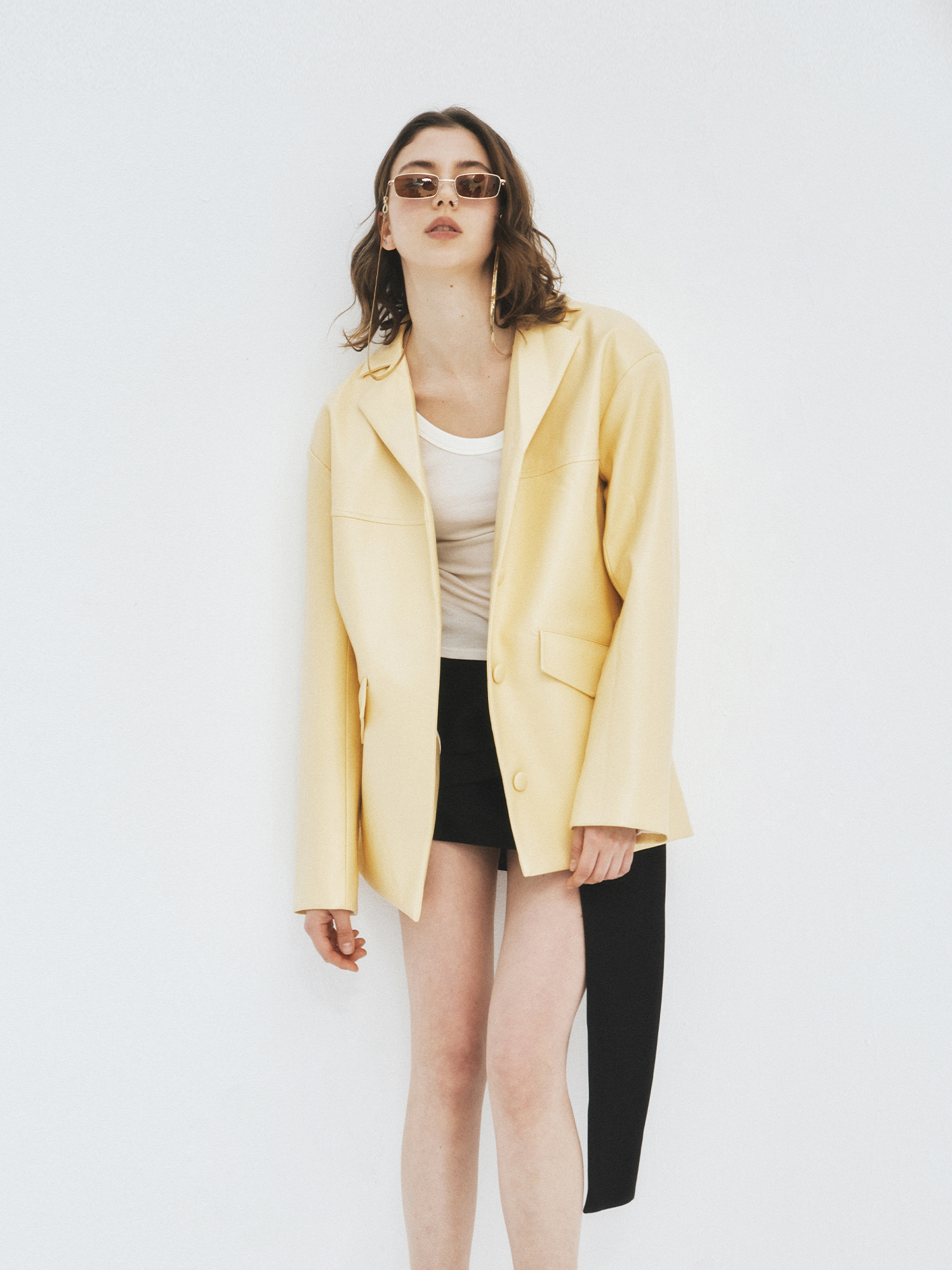 Elegant Vintage Style Yellow L - Vintage Collectible Clothing 评论和价格
