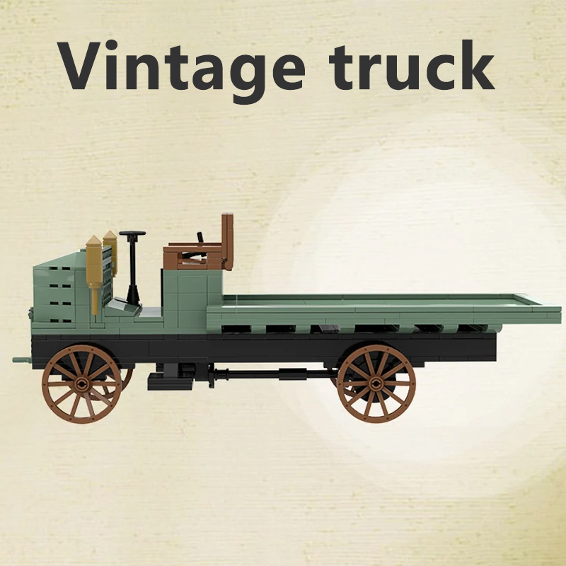 367PCS Creative Building Block - Vintage Collectible Trucks 评论和价格