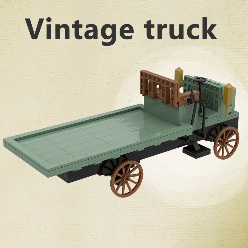 367PCS Creative Building Block - Vintage Collectible Trucks 评论和价格
