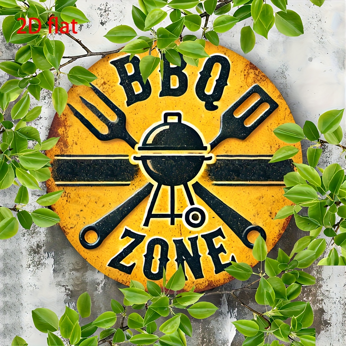 2D Flat, 2D Flat 1pc, Vintage  - Vintage Collectible Signs 评论和价格