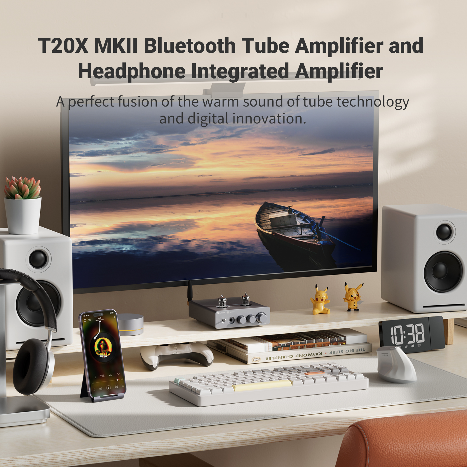 Fosi Audio T20X MKII 300W Blue - Tube Amplifier Part 评论和价格