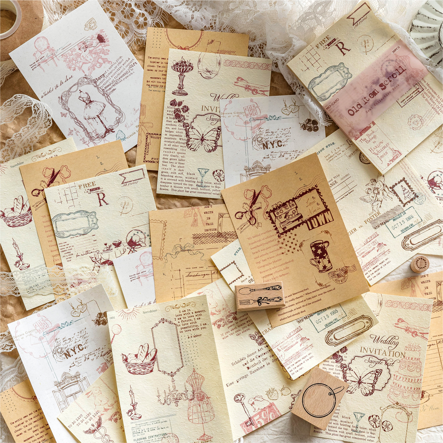 20sheets Seal Collection Book  - Vintage And Collectible Books 评论和价格
