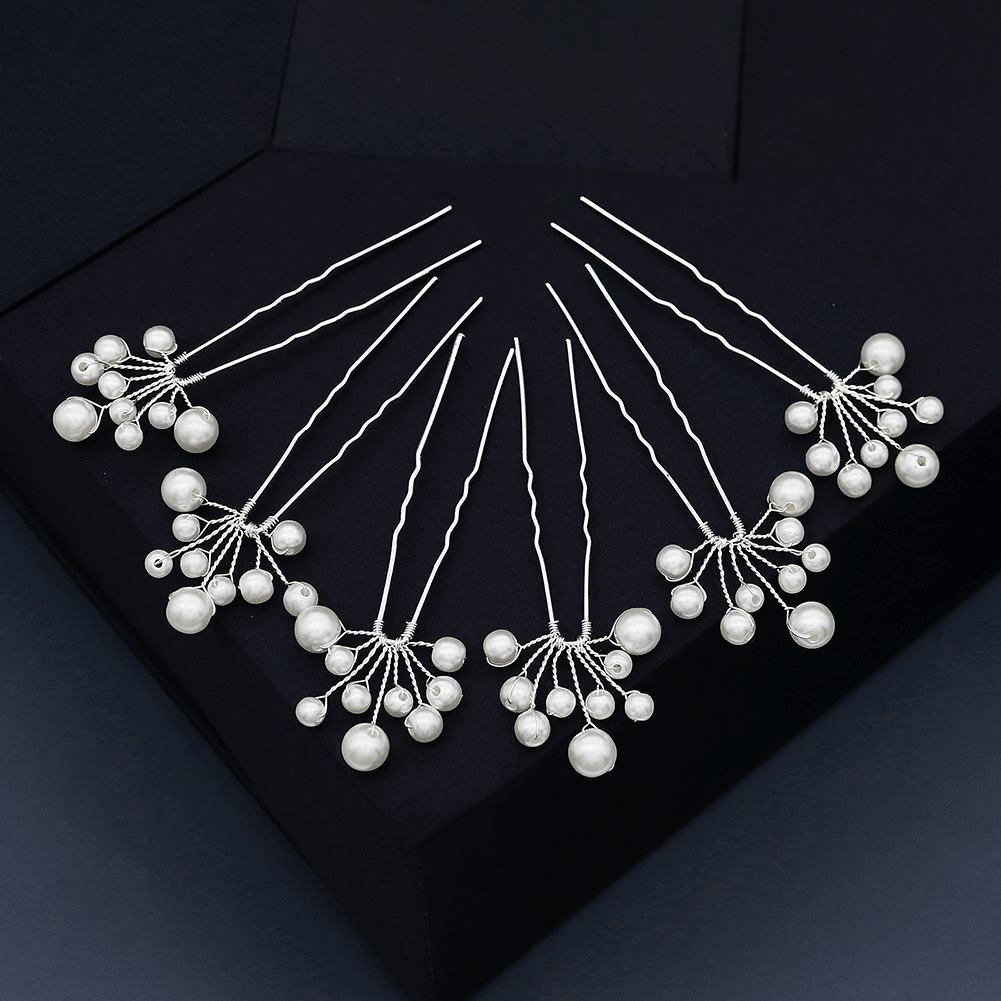 Vintage Pearl Flower Hairpin S - Vintage Item 评论和价格