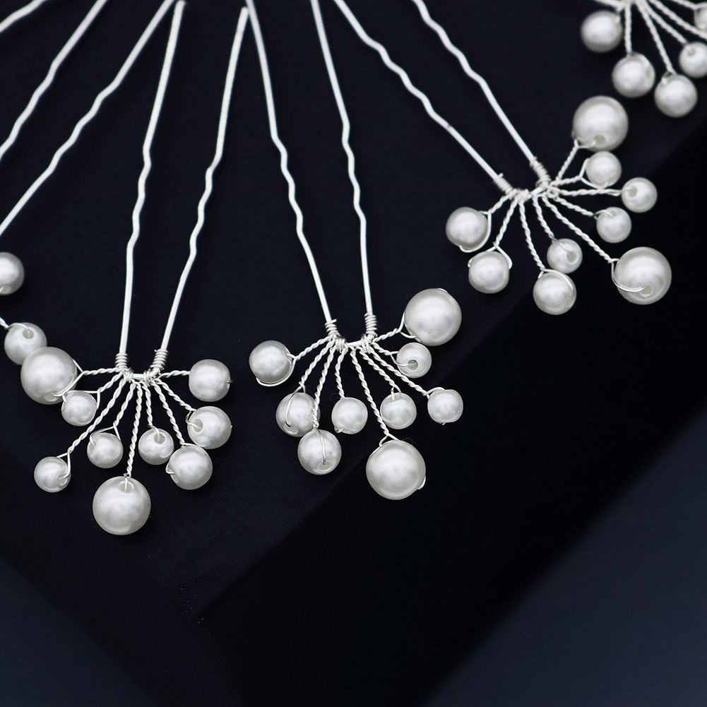 Vintage Pearl Flower Hairpin S - Vintage Item 评论和价格